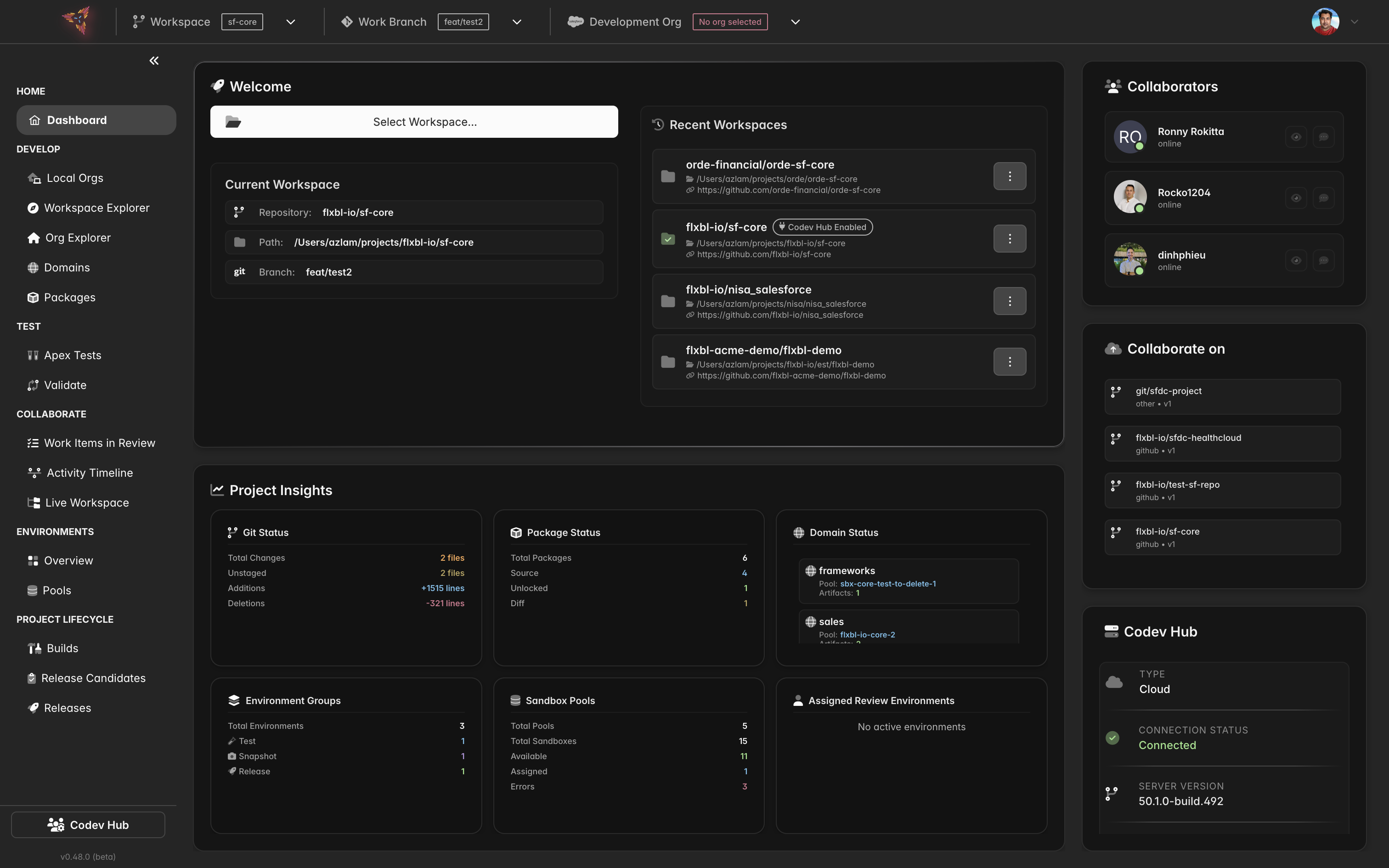 Codev Dashboard